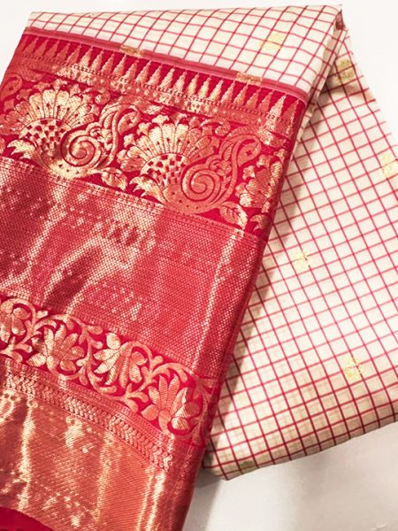 Semi Gadwal Sarees