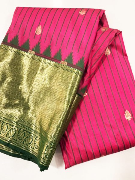 Semi Gadwal Sarees