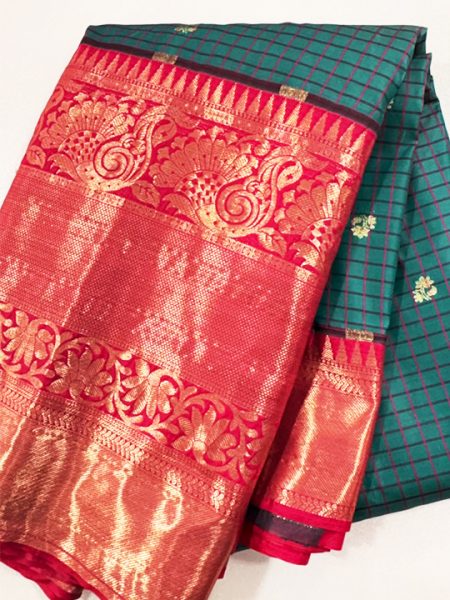 Semi Gadwal Sarees